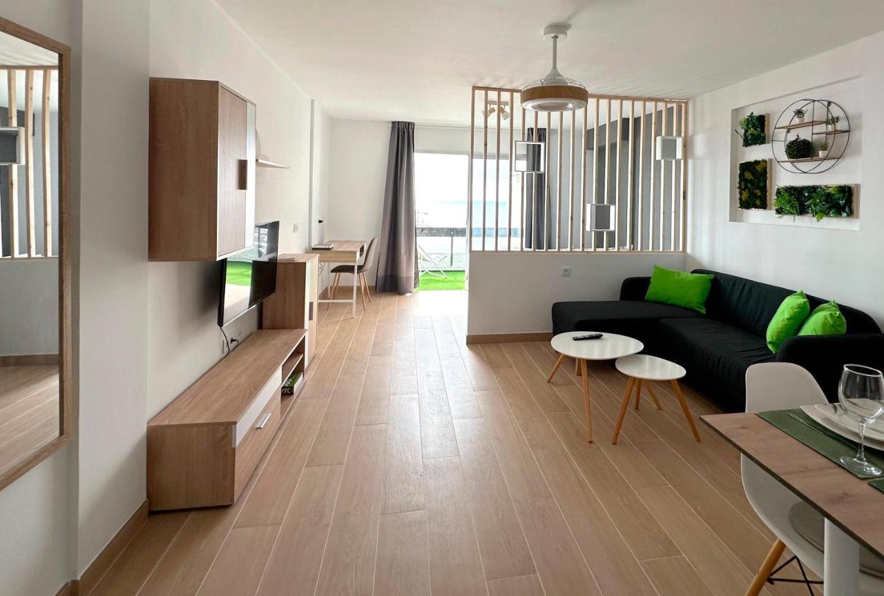 Tabaiba Modern Open-Plan Studio With Terrace And Sea View מראה חיצוני תמונה