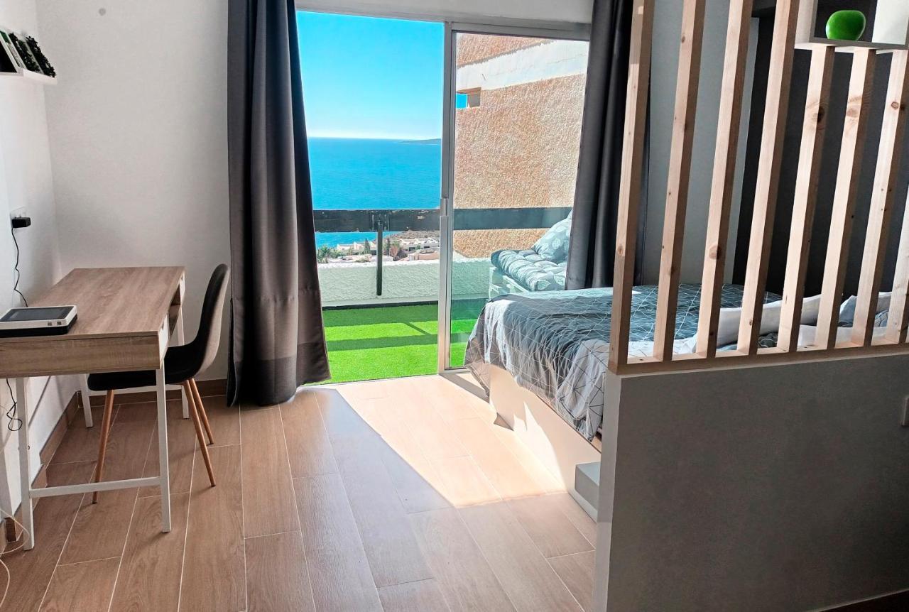 Tabaiba Modern Open-Plan Studio With Terrace And Sea View מראה חיצוני תמונה